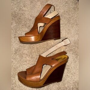 Micheal Kors Wedges with strap